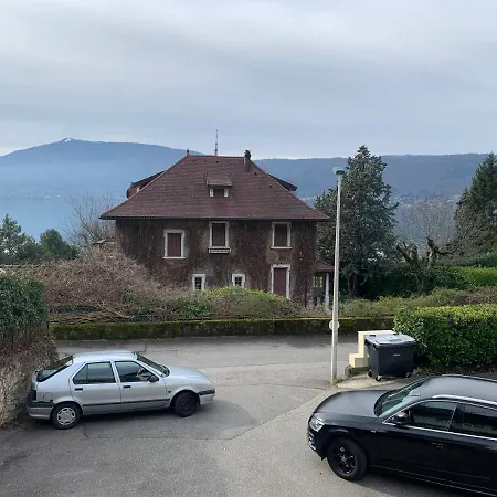 Veyrier-Du-Lac Annecy 60 M2 4-6 Pers Proche Plage 1Garage Terrasse Vue Lac Buitenkant foto
